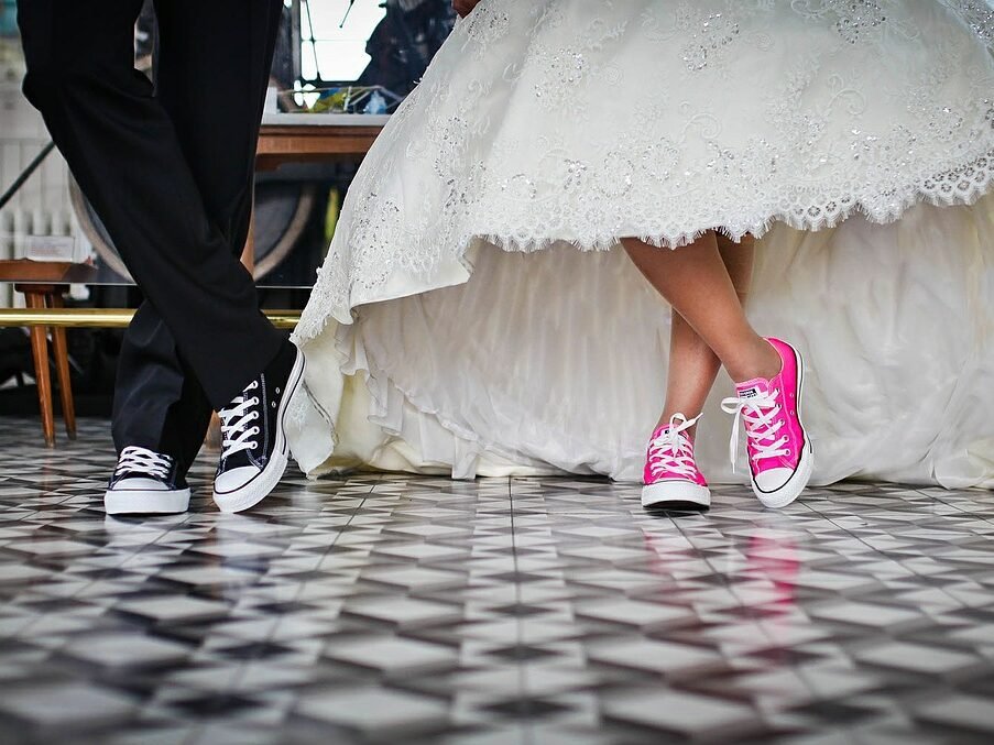 Chaussures chorégraphie ouverture de bal