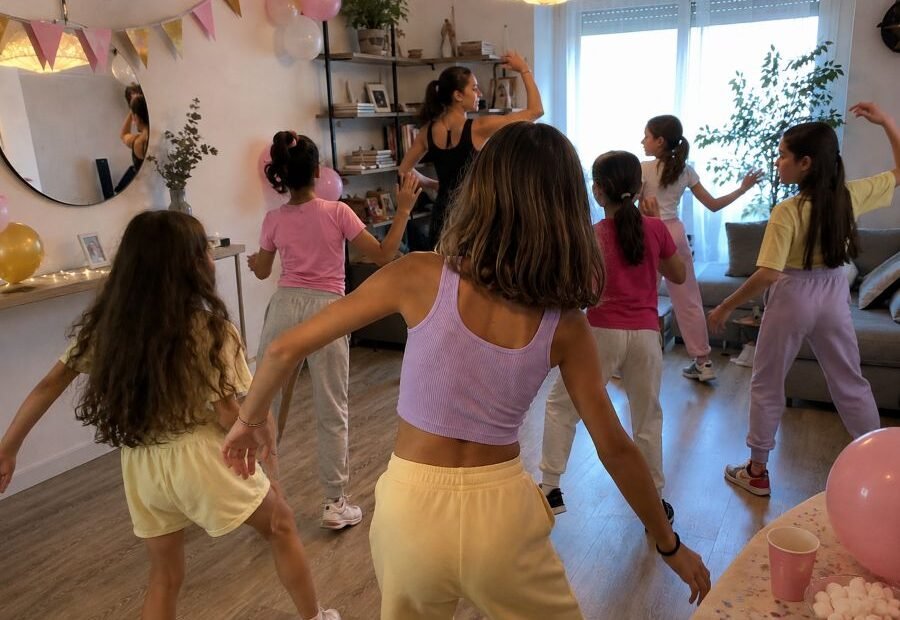 Cours de danse paris - animation anniversaire ado - prof à domicile dans le salon